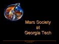 Mars Society at Georgia Tech