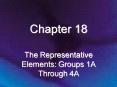 The Representative Elements: Groups 1A Through 4A