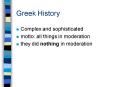 Greek History