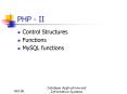 PHP II