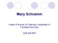 Mary Schramm