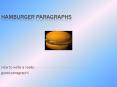 Hamburger Paragraphs