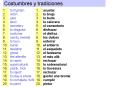 Costumbres y tradiciones