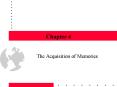 The Acquisition of Memories