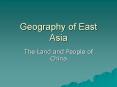 Geography of East Asia