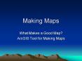 Making Maps