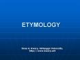 ETYMOLOGY