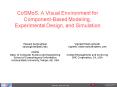 CoSMoS: A Visual Environment for ComponentBased Modeling, Experimental Design, and Simulation