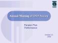 Annual Meeting of 1818 Society