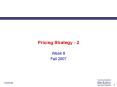 Pricing Strategy 2