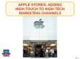 APPLE STORES: ADDING HIGHTOUCH TO HIGHTECH MARKETING CHANNELS