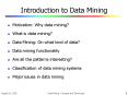 Introduction to Data Mining