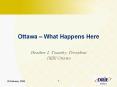 Ottawa What Happens Here