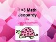 I 3 Math Jeopardy