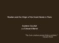 Realism and the Origin of the AvantGarde in Paris
