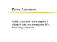 Patient Assessment
