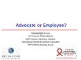Advocate or Employee