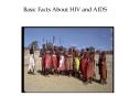 Basic Facts About HIV and AIDS