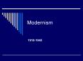 Modernism
