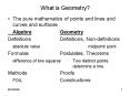 What is Geometry