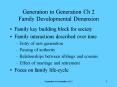 Generation to Generation Ch 2 Family Developmental Dimension