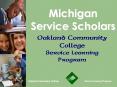 Michigan Service Scholars