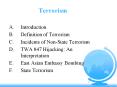 Terrorism