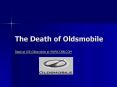 The Death of Oldsmobile