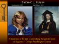 Education is the key to unlocking the golden door of freedom. George Washington Carver