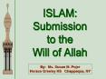 Islam-Submission to Allah