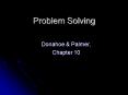 Problem Solving