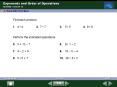 Exponents and Order of Operations