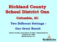 Richland County School District One
