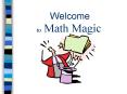 to Math Magic