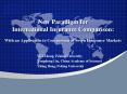 New Paradigm for International Insurance Comparison: With an Application to Comparison of Seven Insu