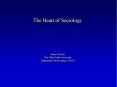 The Heart of Sociology