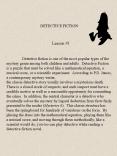 DETECTIVE FICTION