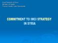Arab Republic of Syria Ministry of Health Primary Health Care Directorate