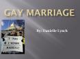 Gay Marriage