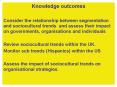 Knowledge outcomes