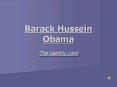 Barack Hussein Obama
