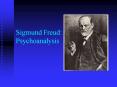 Sigmund Freud: Psychoanalysis