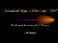 Advanced Organic Chemistry 2007