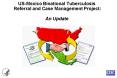 USMexico Binational Tuberculosis Referral and Case Management Project: An Update