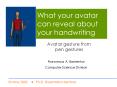 What your avatar can reveal about your handwriting