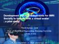 Development Virtual Environments for fMRI Socially to Interact with a virtual avatar a pilot study