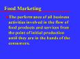 Food Marketing