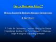 Got a Business Idea Being a Successful Business ManagerEntrepreneur It Aint Easy A Guide for Prelimi