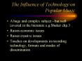 The Influence of Technology on Popular Music