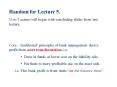 Birkbeck 2.13 FIR. Lecture 2. Financial Regulation.